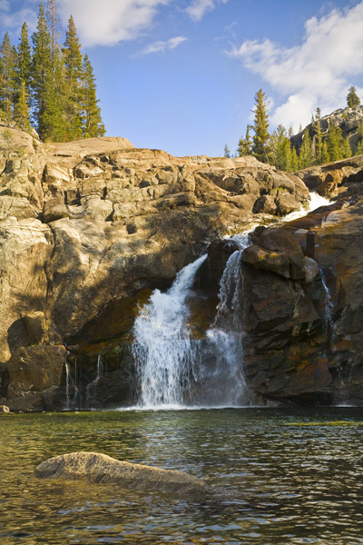 water fall at glen aulin