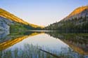 merced lake sunrise