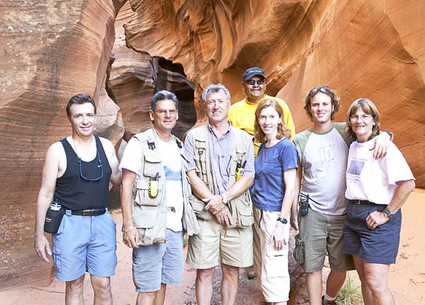 Landmarks group photo